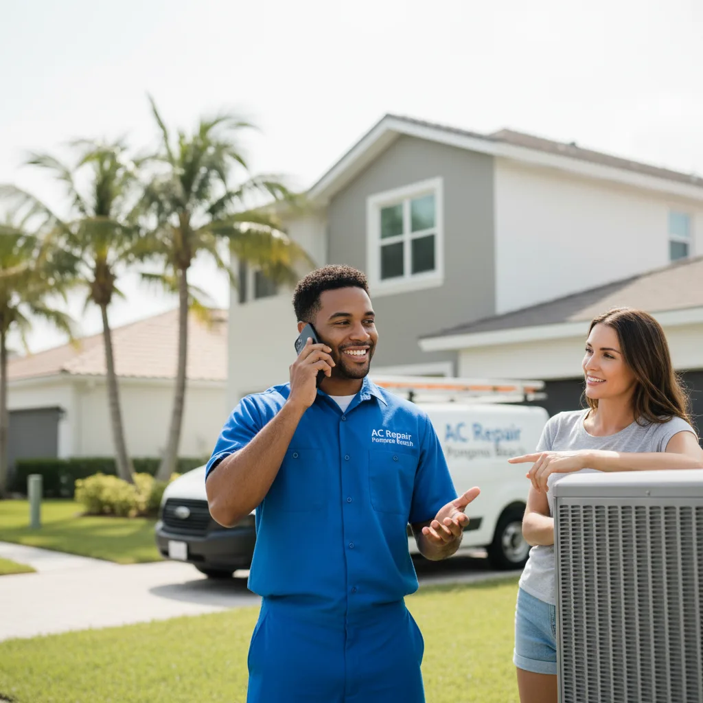 AC Repair Pompano Beach customer support in Imperial Beach